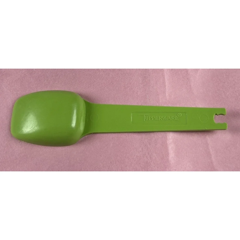 Vintage Tupperware Measuring Spoons Apple Green Replacement Refer To Descr EUC